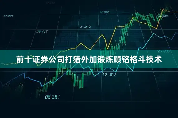 前十证券公司打猎外加锻炼顾铭格斗技术