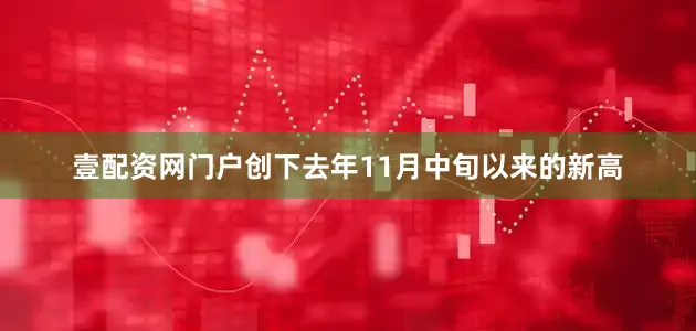 壹配资网门户创下去年11月中旬以来的新高